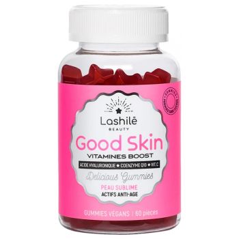 Good Skin vitamines boost peau sublime Lashilé Beauty - pot de 60 gummies