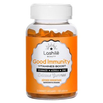 Good immunity vitamines boost Lashilé Beauty - pot de 60 gummies