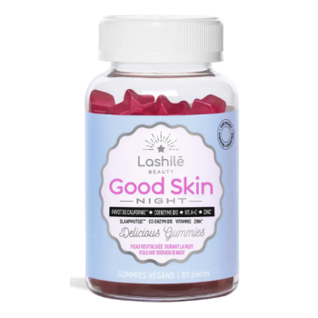 Good skin night Lashilé Beauty - pot de 60 gummies