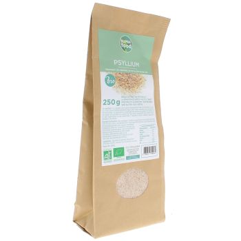 Graînes de psyllium blond bio supra food Exopharm - sachet de 250 g