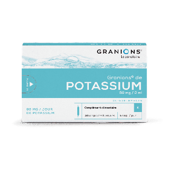 Granions de potassium - boite de 30 ampoules