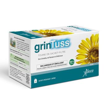 GrinTuss Tisane Aboca - boîte de 20 sachets