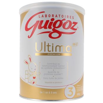 Guigoz Ultima 3ème âge lait de croissance - pot de 800 g