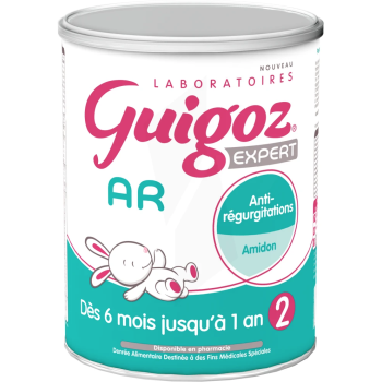 Lait expert AR 2ème âge 6 mois à 1 an Guigoz - boîte de 780 g