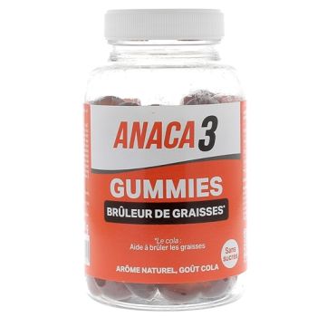 Gummies Brûleur de graisses Anaca3 - pot de 60 gummies