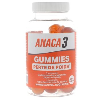 Gummies Perte de poids Anaca3 - pot de 60 gummies