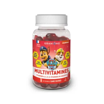 Gummies kid Pat Patrouille multivitamines Granions - pot de 60 gommes