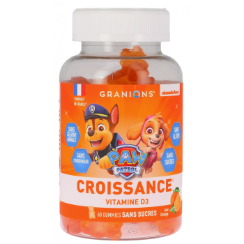 Gummies kid Pat Patrouille croissance Granions - pot de 60 gommes