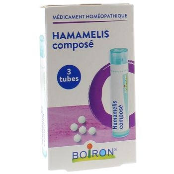 HAMAMELIS composé granules Boiron - 3 tubes de 4g