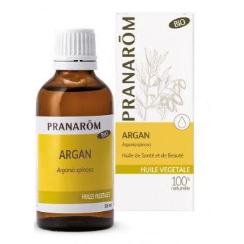 Huile végétale BIO d'argan Pranarôm - flacon de 50 ml