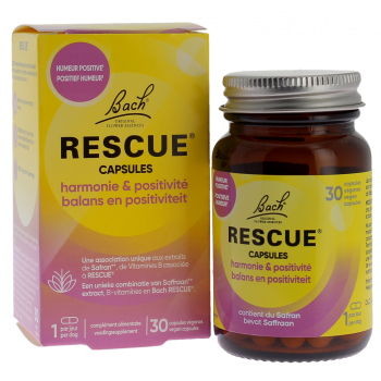 Harmonie et positivité Rescue - pot de 30 capsules