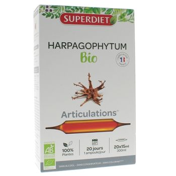 Harpagophytum Bio Super Diet - 20 ampoules de 15 ml