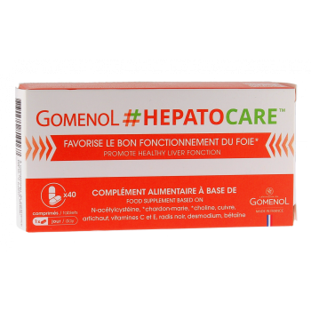 Hepatocare Gomenol - boite de 40 comprimés