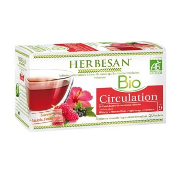 Herbesan Infusion Circulation élimination BIO - 20 sachets