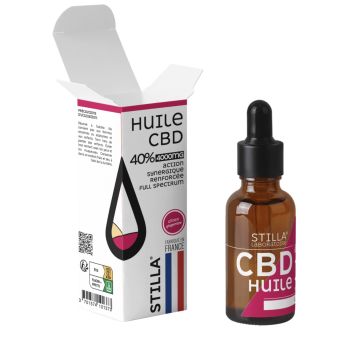 Huile CBD Citron-gingembre 40% Stilla - flacon de 10ml