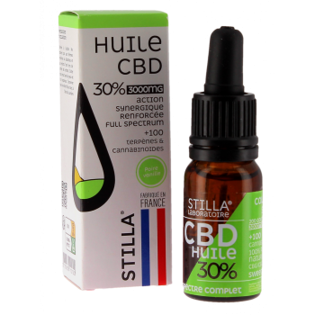 Huile CBD 30% poire-vanille Stilla - flacon de 10ml