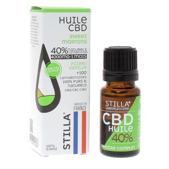 Huile CBD 40% Spectre complet Stilla - flacon de 10ml