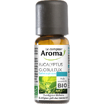 Huile essentielle Eucalyptus globuleux bio Le Comptoir Aroma - flacon de 10ml