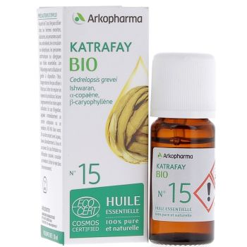 Huile Essentielle Katrafay Bio n°15 Arkopharma - flacon de 10 ml