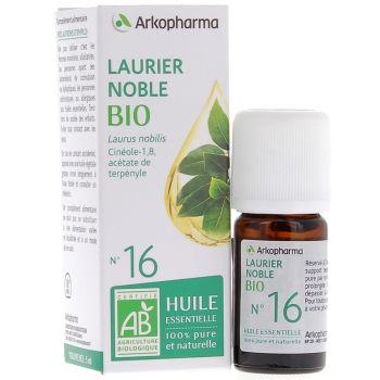 Huile Essentielle Laurier Noble Bio n°16 Arkopharma - flacon de 5 ml