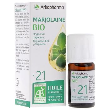 Huile Essentielle Marjolaine Bio n°21 Arkopharma - flacon de 5 ml