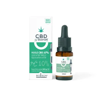 Huile Pure CBD 10% Boiron - flacon-pipette de 15ml