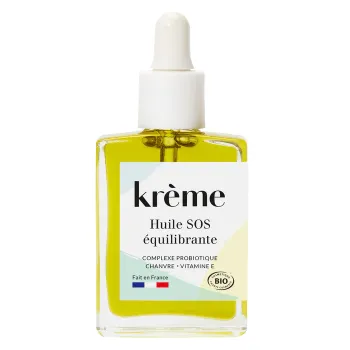 Huile SOS équilibre bio Krème - flacon de 15 ml format voyage