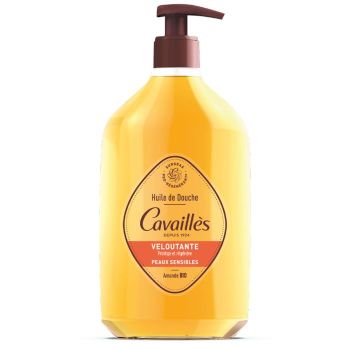 Huile bain et douche veloutante Rogé Cavaillès - flacon de 750 ml