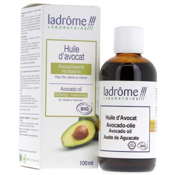 Huile d'avocat Bio Ladrôme - Flacon de 100 ml