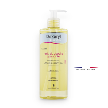 Huile de douche apaisante Dexeryl Essentiel - flacon de 200ml