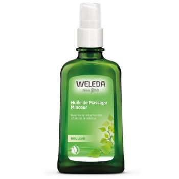 Huile de massage minceur bouleau Weleda - flacon de 100 ml