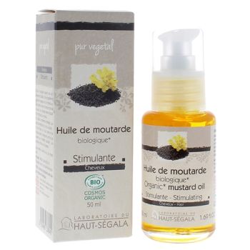 Huile de moutarde bio Haut-Ségala - flacon de 50 ml