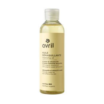 Huile démaquillante bio Avril - flacon de 200 ml