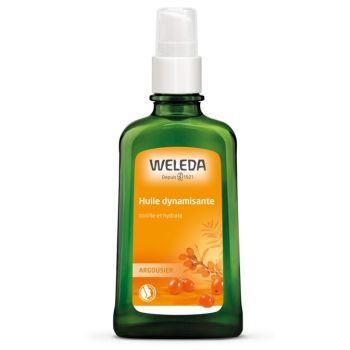 Huile dynamisante à l'argousier Weleda - Flacon de 100 ml