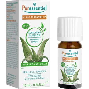 Huile essentielle bio eucalyptus globuleux Bio Puressentiel - flacon de 10ml