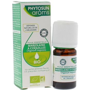 Huile essentielle Marjolaine à coquilles BIO Phytosun Arôms - Flacon de 5 ml