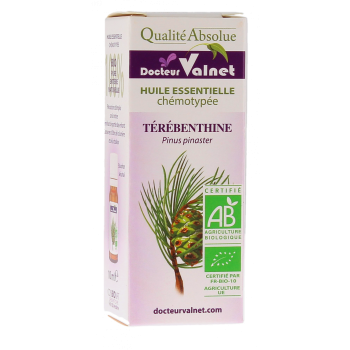 Huile essentielle Térébenthine Bio Dr Valnet - 10 ml