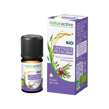 Huile essentielle bio Lentisque Pistachier Naturactive - flacon de 5 ml