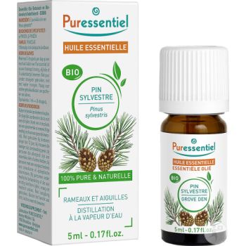 Huile essentielle bio Pin Sylvestre Puressentiel - flacon de 5 ml