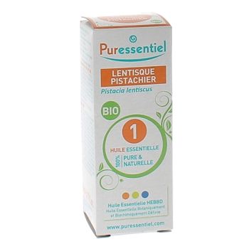 Huile essentielle bio lentisque pistachier Puressentiel - flacon de 5 ml