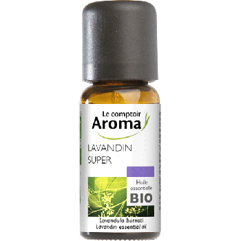 Huile essentielle de Lavandin super bio Le Comptoir Aroma - flacon de 10 ml