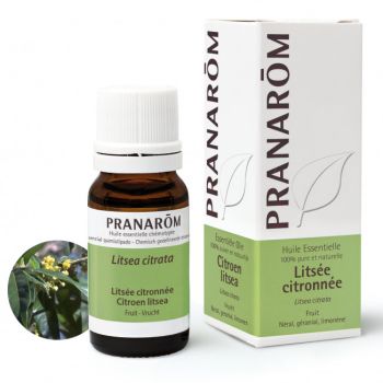 Huile essentielle de Litsée citronnée Pranarôm - flacon de 10 ml