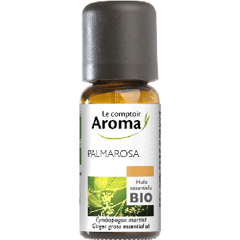 Huile essentielle de Palmarosa bio Le Comptoir Aroma - flacon de 10 ml