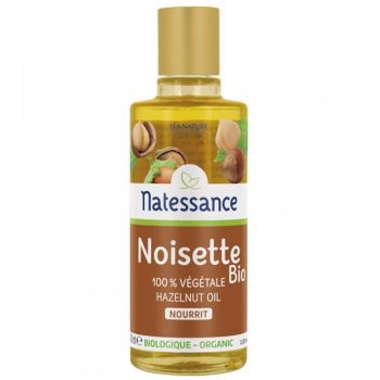 Huile de noisette bio Natessance - flacon de 100 ml