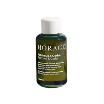 Huile pour barbe patchouli et cèdre Horace - flacon de 30ml