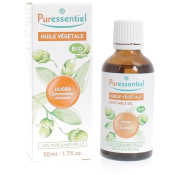 Huile végétale bio de Jojoba Puressentiel - flacon de 50 ml