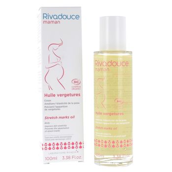 Huile vergetures bio maman Rivadouce - flacon de 100 ml