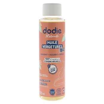 Huile vergetures bio maternité Dodie - flacon de 100ml