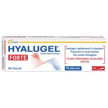 Hyalugel Forte gel buccal Cooper - tube de 8 ml