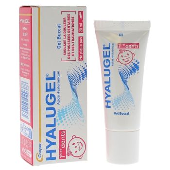 Hyalugel gel buccal 1ère dents - tube de 20 ml